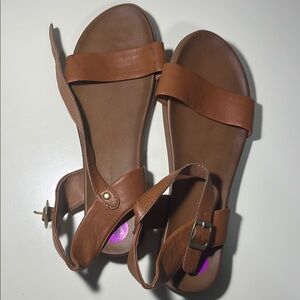 Brown Leather Sandals
